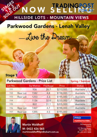 0 Parkwood Gardens LENAH VALLEY TAS 7008