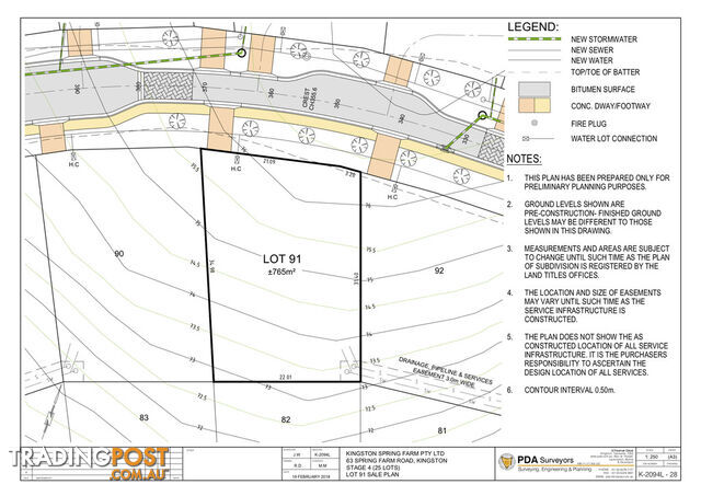 Lot 91 Spring Farm Estate KINGSTON TAS 7050