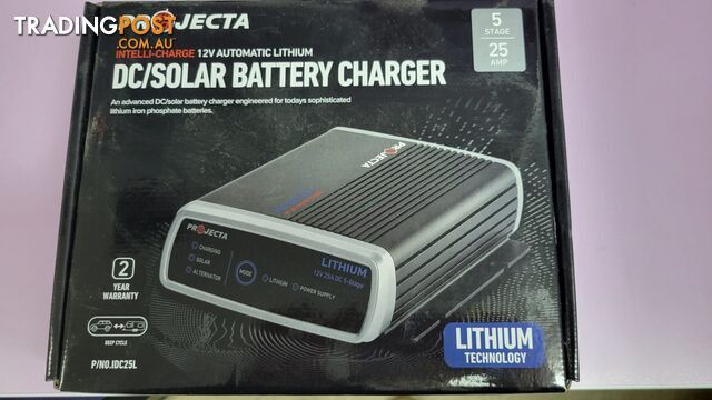 25 AMP 5 STAGE INTELLI-CHARGE 9-32V LITHIUM DUAL BATTERY CHARGER