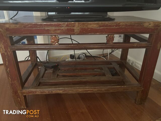 Console tv table