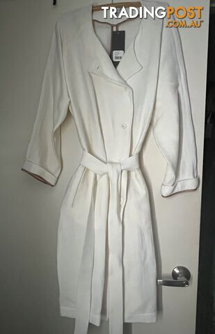 Grace Hill Ribbed Trench Coat BNWT Size 22