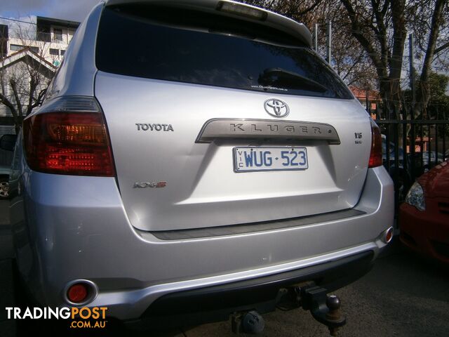 2009 TOYOTA KLUGER KX-S (FWD) GSU40R 4D WAGON