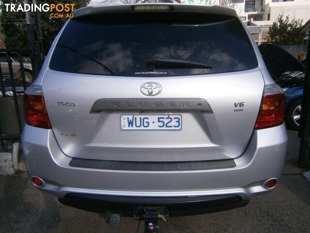 2009 TOYOTA KLUGER KX-S (FWD) GSU40R 4D WAGON