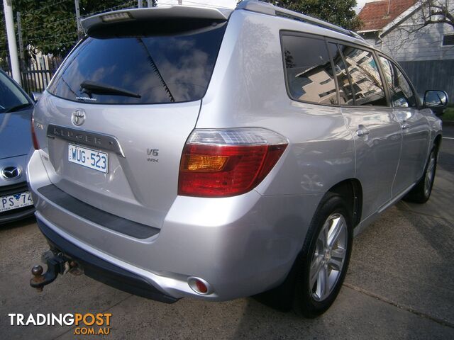 2009 TOYOTA KLUGER KX-S (FWD) GSU40R 4D WAGON