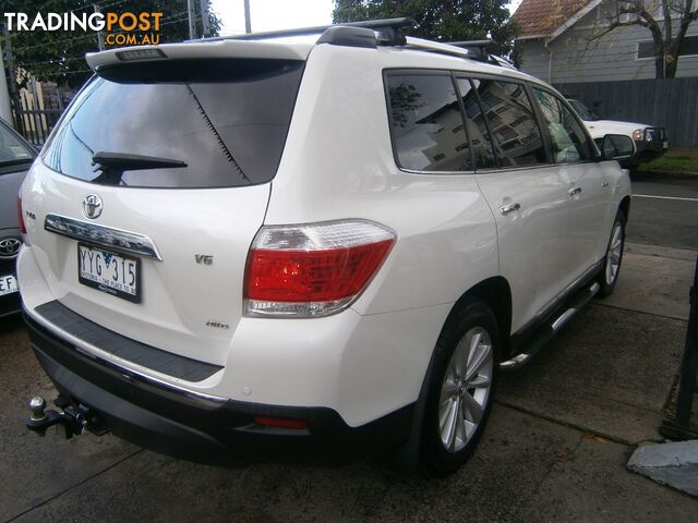 2013 TOYOTA KLUGER GRANDE (4x4) GSU45R MY11 UPGRADE 4D WAGON - photo 3 of 28