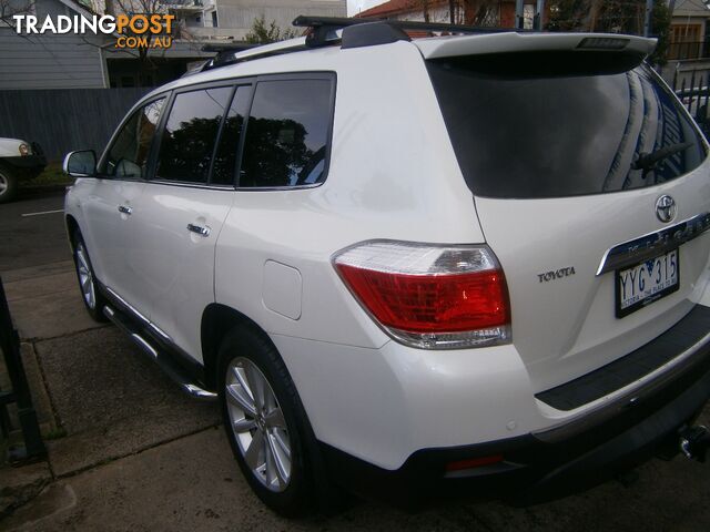 2013 TOYOTA KLUGER GRANDE (4x4) GSU45R MY11 UPGRADE 4D WAGON - photo 2 of 28
