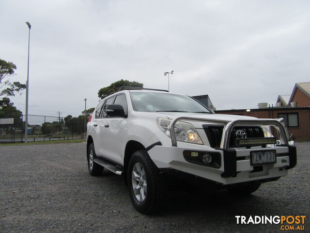 2012 TOYOTA LANDCRUISER PRADO GX (4x4) KDJ150R 11 UPGRADE 4D WAGON - photo 2 of 24