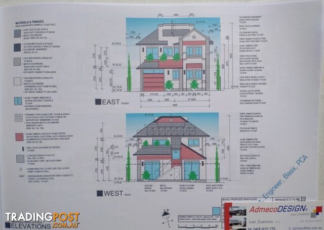 ARCHITECTURAL DESIGNER PLANS, Solutions, for Homes, Granny Flats, Shops Etc.