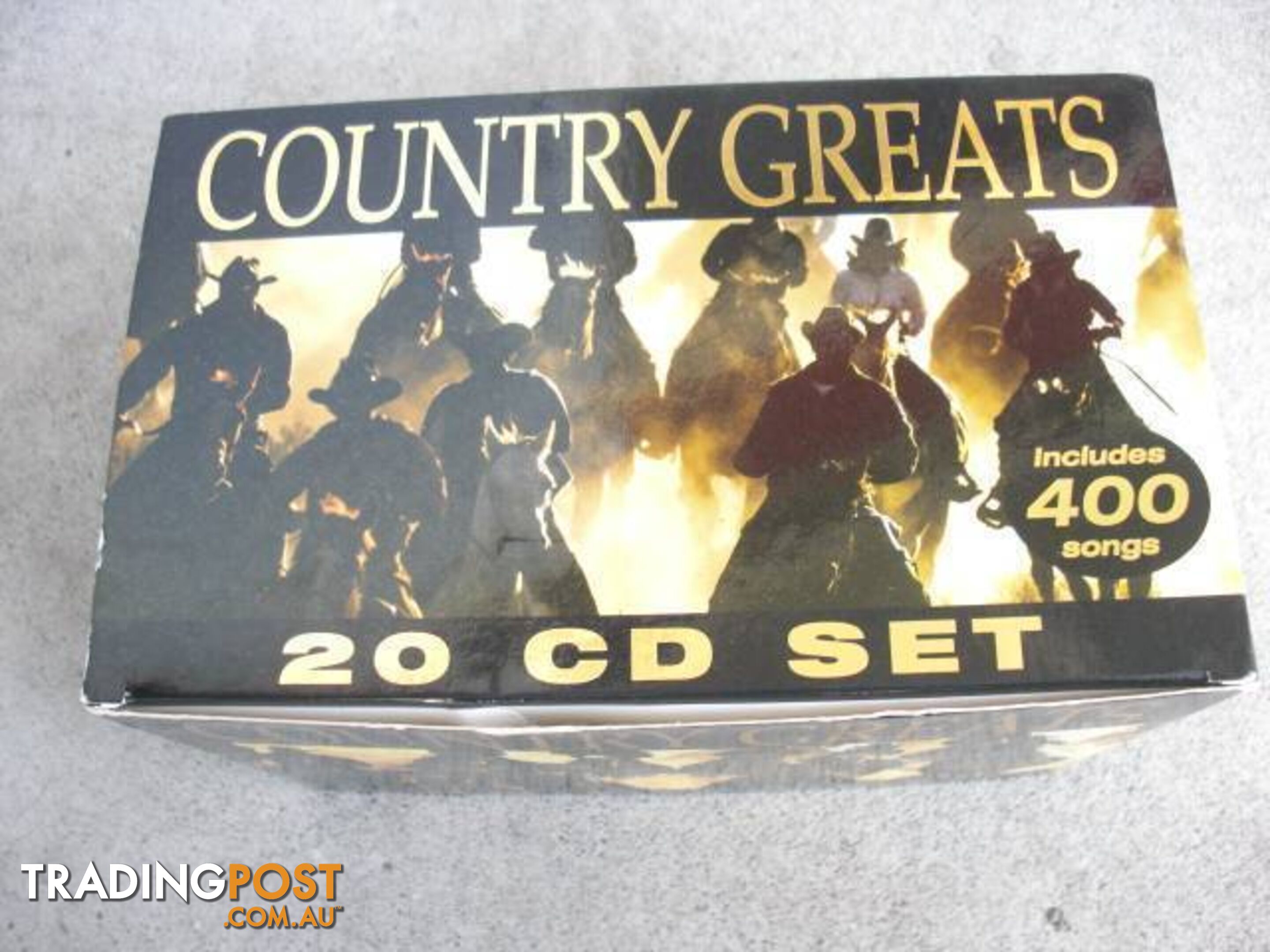 COUNTRY GREATS OVER 400 SONGS 20 CD BOX SET