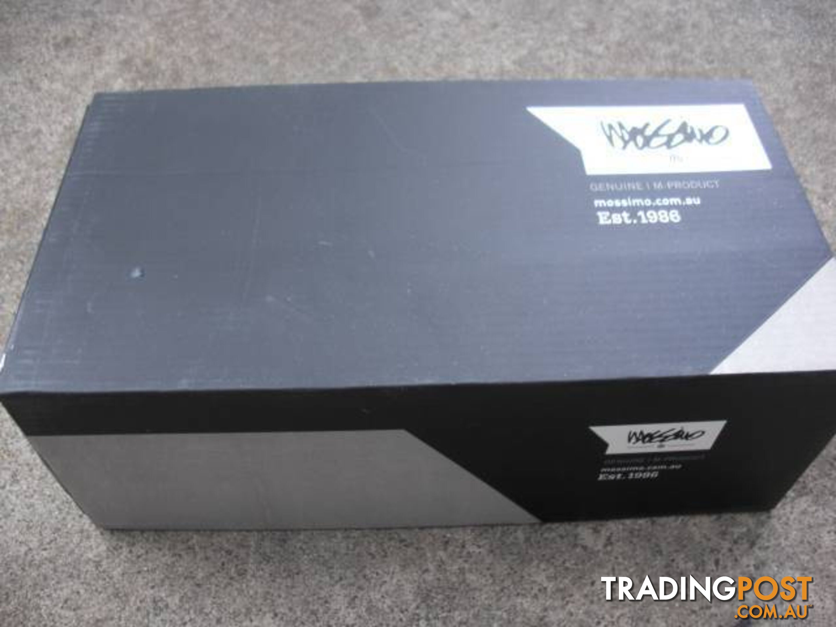 MOSSIMO SHOES MARKY PLIMSOLLS BLACK SIZE 6 SHOES NEW