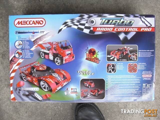 BRAND NEW LARGE Meccano Turbo Radio Control Pro 260 PARTS pickup