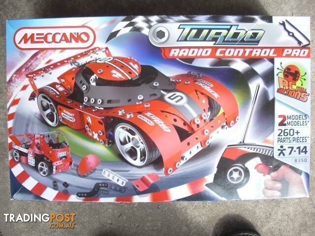 BRAND NEW LARGE Meccano Turbo Radio Control Pro 260 PARTS pickup