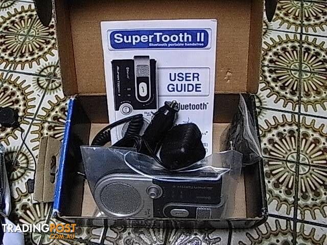 NEW BLUEANT WIRELESS SUPERTOOTH II BLUETOOTH PORTABLE HANDSFREE