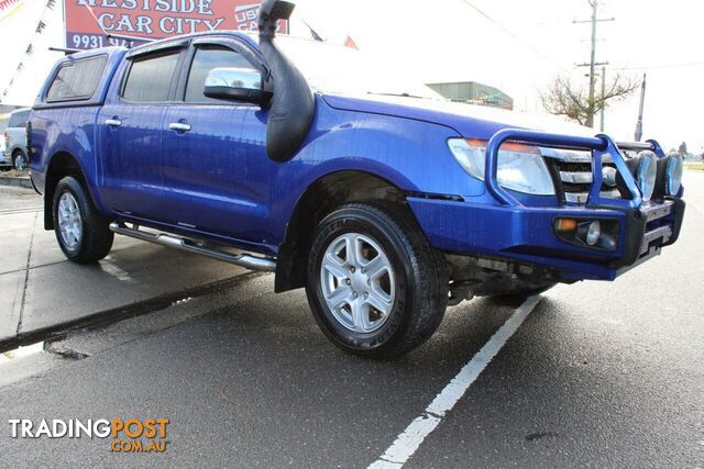2012 FORD RANGER XLT 3.2 (4X4) PX DOUBLE CAB PICK UP
