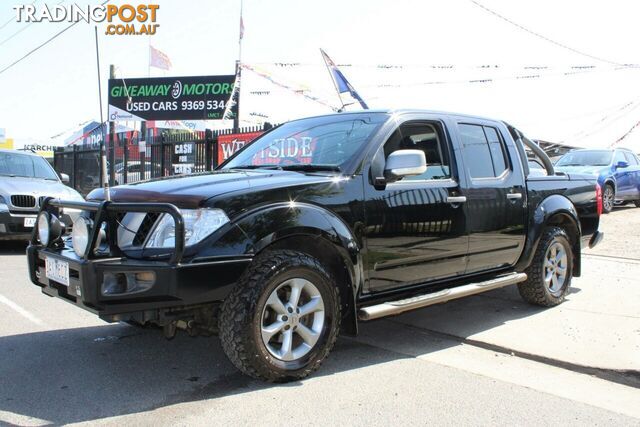 2014 NISSAN NAVARA ST TITANIUM EDITION (4X4) D40 DUAL CAB PICK-UP