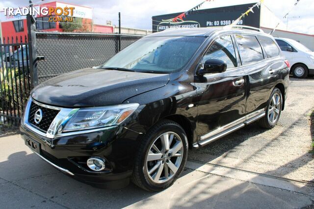 2013 NISSAN PATHFINDER TI (4X4) R52 WAGON - photo 3 of 20
