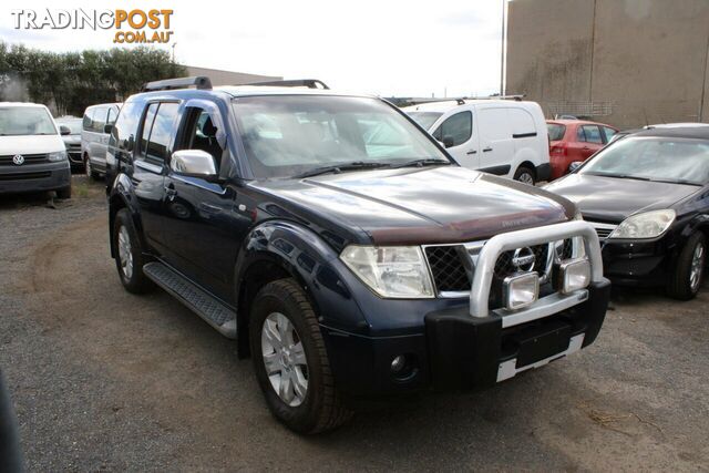 2007 NISSAN PATHFINDER ST (4X4) R51 MY07 WAGON