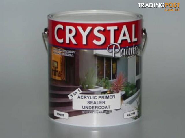PAINT ACRYLIC EXTERIOR INTERIOR WHITE 10 LITRE AUSTRALIAN MADE - photo 3 of 9