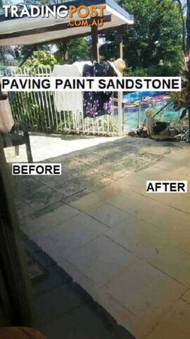 PAVING PAINT 10 LITRE EXTERIOR INTERIOR EXTRA TOUGH FINISH - photo 2 of 10