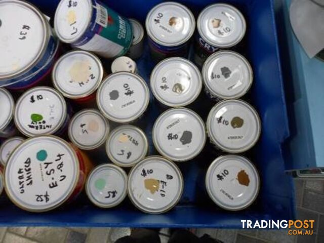 1 LITRE COLOURED PAINTS WATER BASED PASTELS TO DARK COLOURS - photo 3 of 9