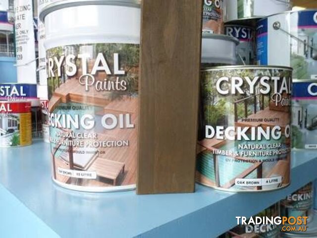 CEDAR DECKING OIL 4 LITRE SPECIAL - PREMIUM GRADE - photo 2 of 10