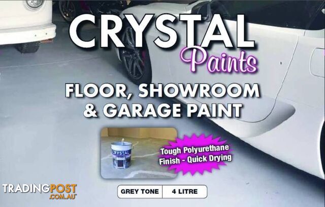 GARAGE FLOOR PAINT 60 LITRE GREY TONE , BEIGE TONE , CHARCOAL - photo 5 of 8