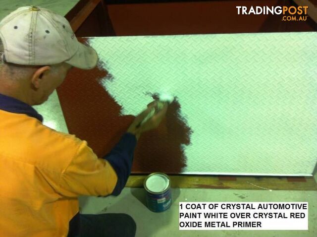 CONTAINER PAINT 4 LITRE GREY ENAMEL POLYURETHANE ENHANCED - photo 5 of 9
