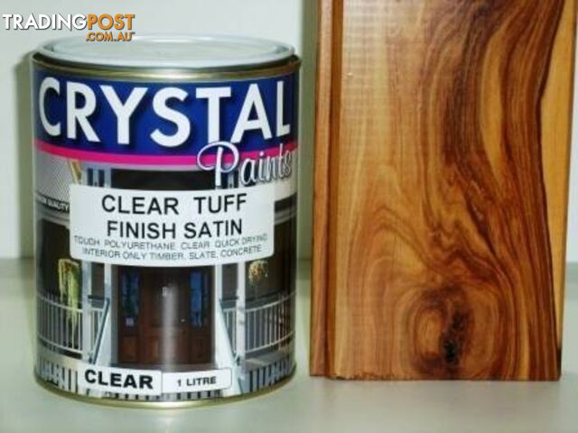 FURNITURE CLEAR SATIN 1 LITRE QUICK DRYING POLYURETHANE