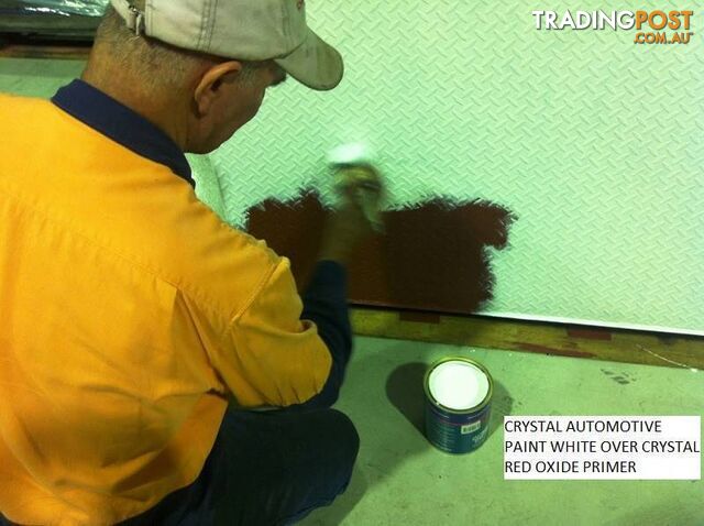 RED CAR PAINT ENAMEL 1 LITRE EASY TO PUT ON - photo 2 of 9