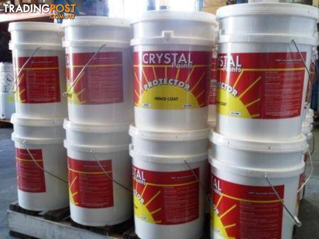 FENCE PAINT WHITE 1000 LITRES BULK CONATINER AUSTRALIAN MADE - photo 2 of 10