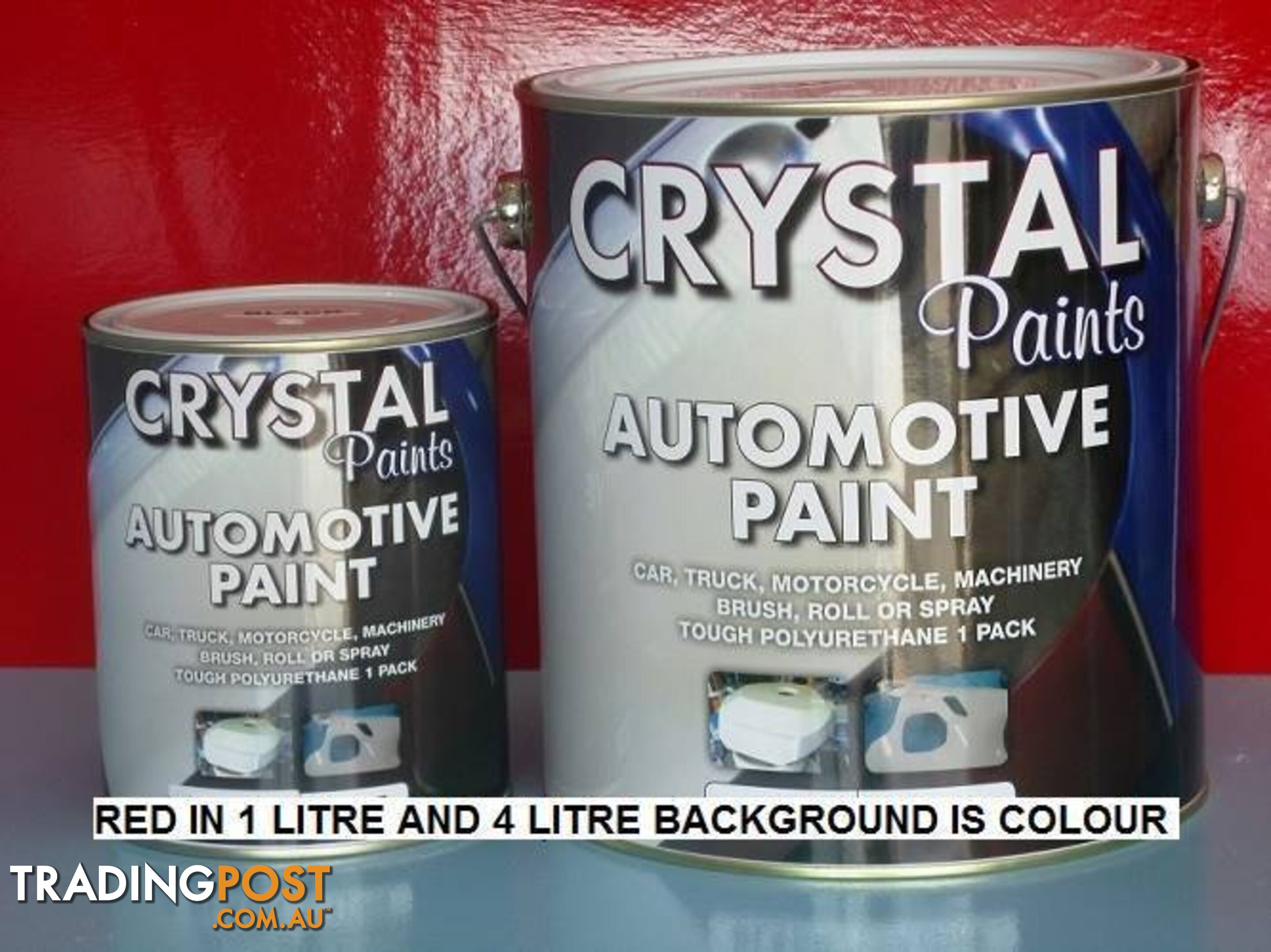 AUTO PAINT 4 LITRE BLUE EASY TO USE OTHER COLOURS