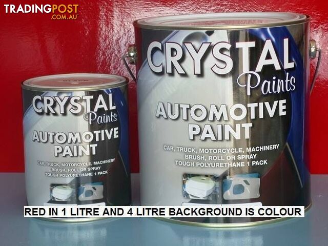 AUTO PAINT 4 LITRE BLUE EASY TO USE OTHER COLOURS