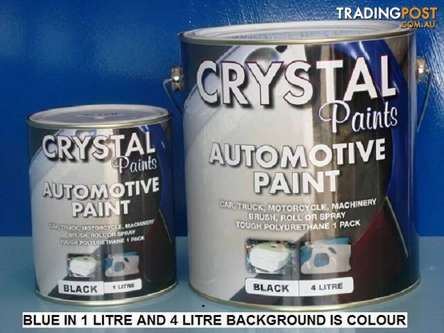 AUTO PAINT 4 LITRE BLUE EASY TO USE OTHER COLOURS