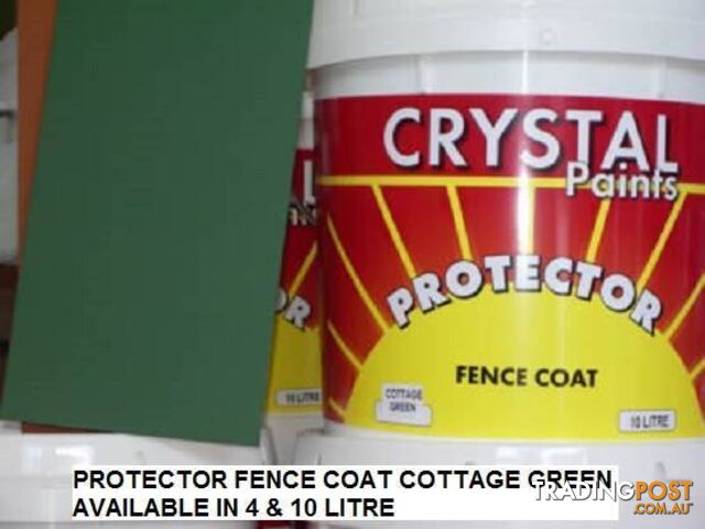 PROTECTOR FENCE COAT COTTAGE GREEN COLOURBOND COLUR 10 LITRE