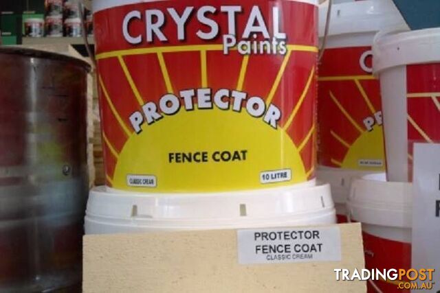 CLASSIC CREAM COLOURBOND 10 LITRE FENCE PAINT WATER BASED