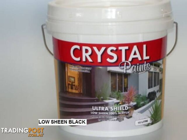BLACK STAGE PAINT EXTERIOR INTERIOR 20 LITRE AUSTRALIAN MADE - photo 2 of 9