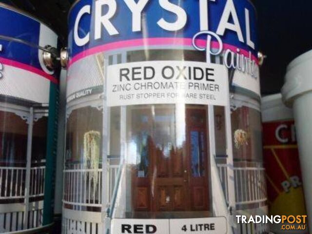 GREY & RED OXIDE ZINC CHROMATE STEEL AND METAL PRIMER 1 LITRE