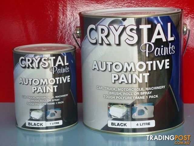 CAR PAINT 4 LITRE RED BASIC POLYURETHANE READY TO GO