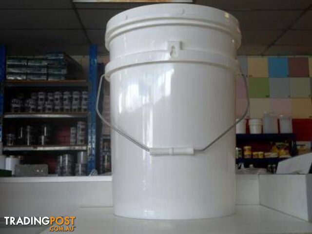 BUCKET STORAGE 20 LT HEAVY DUTY PLASTIC CAN STACK RESEALABLE