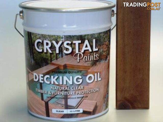 MERBAU DECKING OIL 10 X 10 LITRE PREMIUM AUSTRALIAN MADE