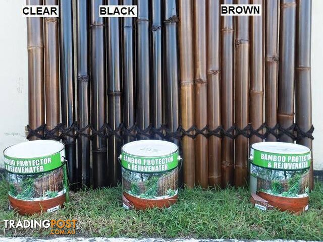 BAMBOO PROTECTOR CLEAR 4 BAMBOO PANELS,SCREENING & FENCING 4LT