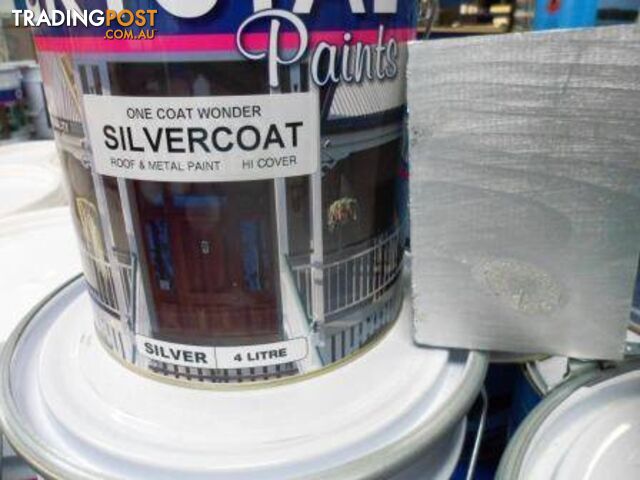 SILVER PAINT 20 LITRE ROOF AND STEEL PREMIUM GRADE - photo 2 of 9