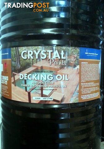 DECKING OIL OAK BROWN 4 LITRE STOCK CLEARANCE FROM LARGE ORDER