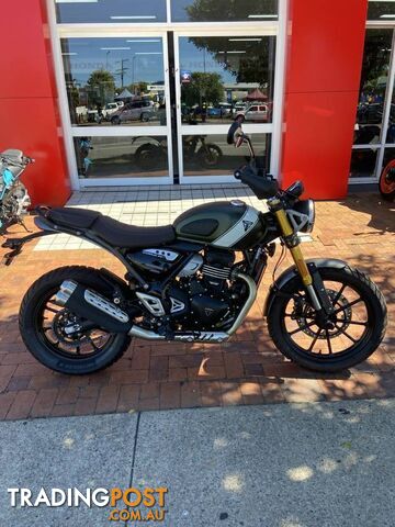 2024 TRIUMPH SCRAMBLER 400 X DUAL PURPOSE SCRAMBLER