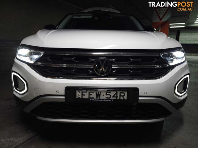 2023 Volkswagen T-Roc STYLE 1.4L T/P 110KW 8SPD AUTO WAGON 110TSI Hatchback Automatic