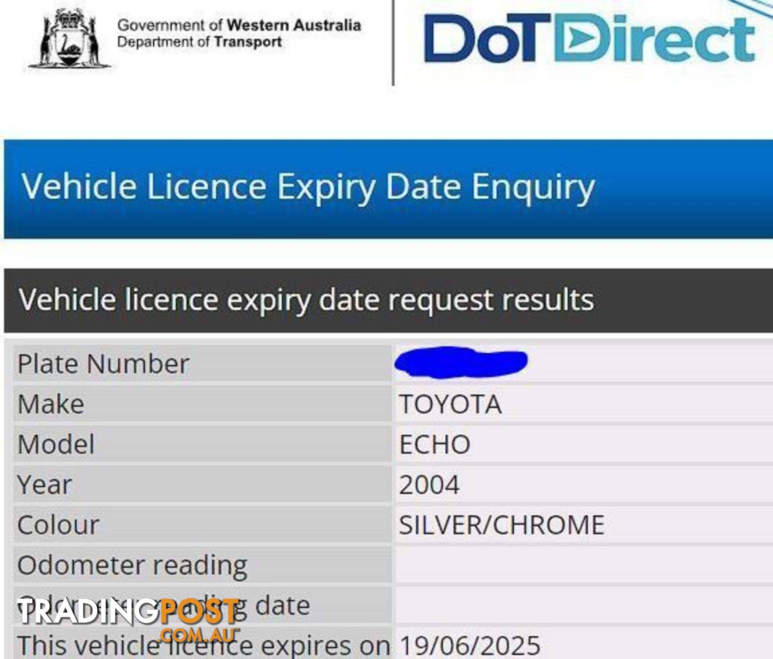 Toyota Echo Sportivo 2004 Hatchback Manual