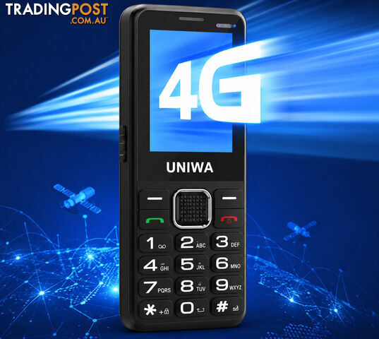 New Keypad Mobile Phone Large Font SOS Function UNIWA 4G Volte Make Offer