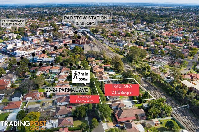 20,22,24 Parmal Avenue PADSTOW NSW 2211