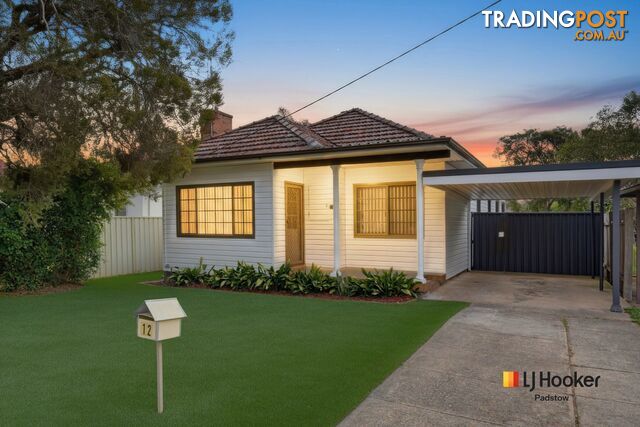 12 Blair Avenue EAST HILLS NSW 2213