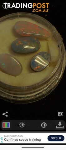 Stunning opals